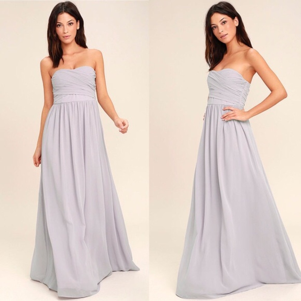 LULUS • all a float maxi dress